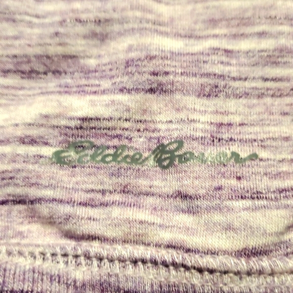 Eddie Bauer purple white space dye Hoodie Small/Medium - Picture 4 of 9
